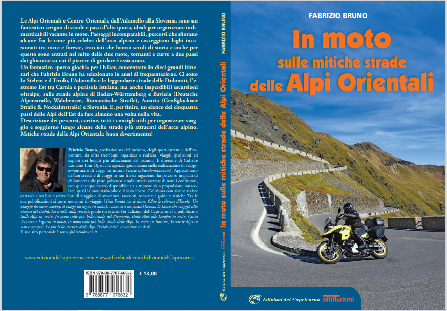 IL MIO NUOVO LIBRO – In moto sulle mitiche strade delle Alpi orientali