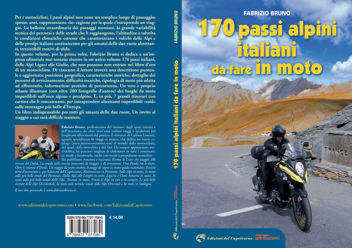 IL MIO NUOVO LIBRO – 170 passi alpini italiani da fare in moto